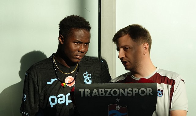 Trabzonspor'un yeni transferi Franculino Dju, şehre geldi