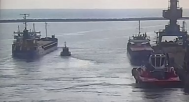 Tuğberk İmamoğlu gemisinin İskenderun'dan ayrıldığı anların görüntüsü ortaya çıktı
