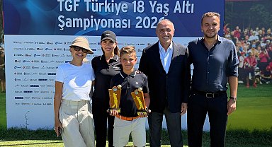Türkiye 18 Yaş Altı Golf Şampiyonası'nda Kaan Albayrak iki birincilik elde etti