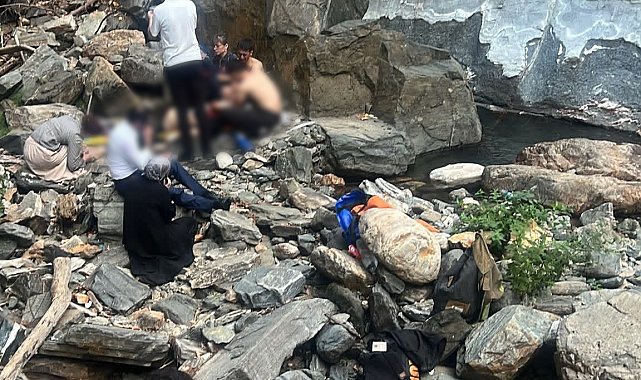 Uçurumdan düşen kadın, hayatını kaybetti