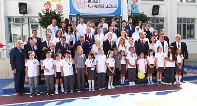 Vali Gül, ilk ders zilini çaldı