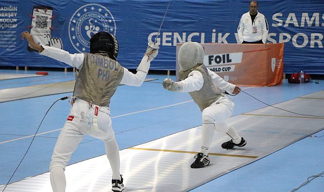 Yıldızlar ve Gençler Flöre Dünya Kupası Samsun'da başladı