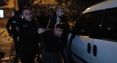 15 yıl 5 ay hapis cezası bulunan firari şüpheliyi yakalamak isteyen polise ateş açıldı