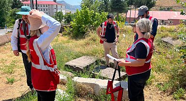 18 ilde 7 bin mezar taşı ve kitabe belgelendi