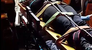 20 metre yükseklikten ormanlık alana düşerek yaralandı