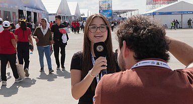 'Haberimiz Olsun' öğrencileri TEKNOFEST Şanlıurfa'yı sahadan takip ediyor