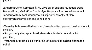 9 ilde 'nitelikli dolandırıcılık' ve 'yasa dışı bahis' operasyonu