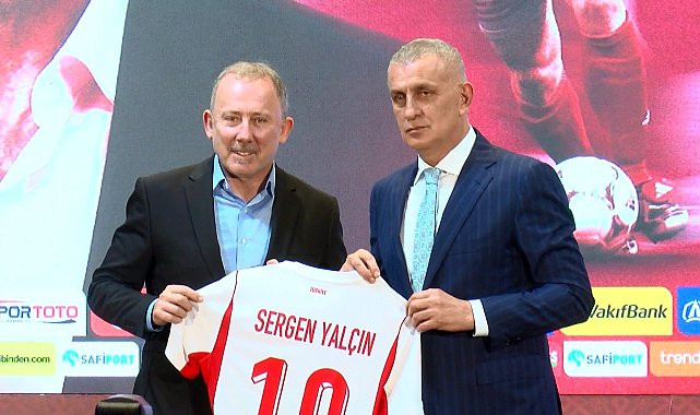 A Milli Futbol Takımı'nda Sergen Yalçın dönemi resmen başladı