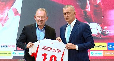 A Milli Futbol Takımı'nda Sergen Yalçın dönemi resmen başladı