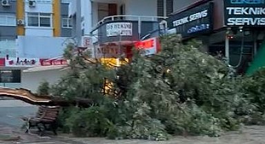 Adana'da sağanak; yollar göle döndü