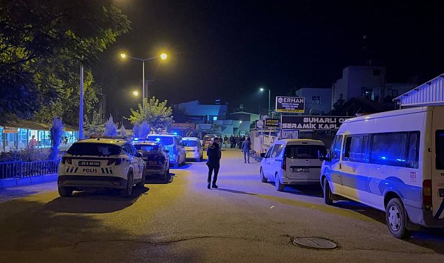 Adıyaman'da bıçaklı kavga kamerada: 1 yaralı