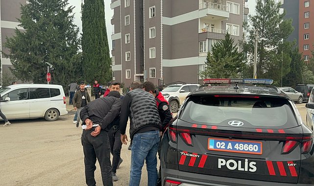 Adıyaman'da site içinde kavga: 1 yaralı 5 gözaltı