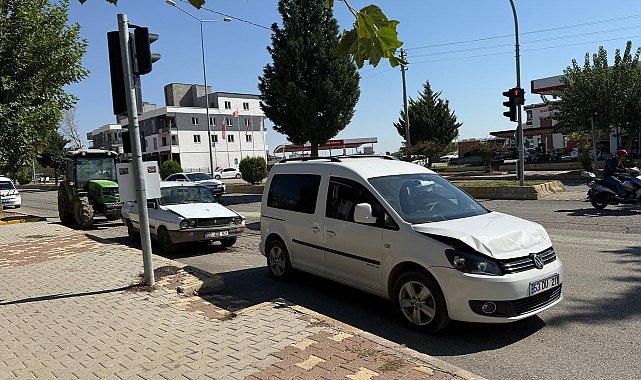 Adıyaman'da zincirleme kaza; 1 yaralı