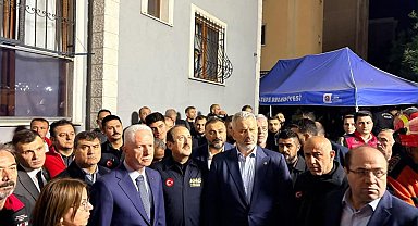 AFAD Başkanı Pehlivan, Maltepe çöken binada incelemelerde bulundu
