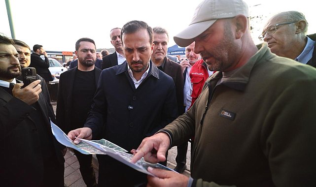 AK Parti İstanbul İl Başkanı Özdemir, selden etkilenen Şile'yi ziyaret etti