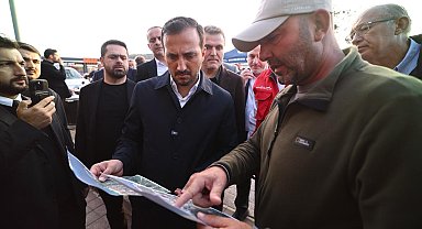 AK Parti İstanbul İl Başkanı Özdemir, selden etkilenen Şile'yi ziyaret etti