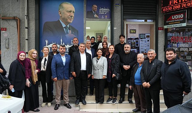 AK Parti İstanbul milletvekillerinden Ataşehir, Bahçelievler ve Sarıyer'e ziyaret