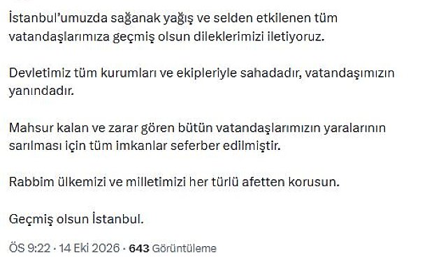 AK Parti'li Çelik: Devletimiz tüm kurumları ve ekipleriyle sahadadır