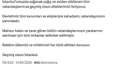 AK Parti'li Çelik: Devletimiz tüm kurumları ve ekipleriyle sahadadır