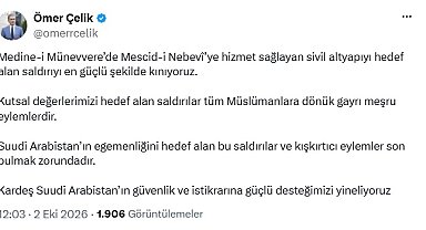 AK Parti'li Çelik, Suudi Arabistan'daki saldırıyı kınadı