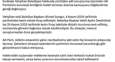 AK Parti'li Demir: Şahısların eylemlerinin partimizin kurumsal sorumluluğu gibi gösterilmesini kabul etmiyoruz