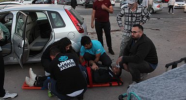 Aksaray'da 3 aracın karıştığı kazada: 5 kişi yaralandı