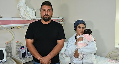 Alya bebek, 41 gün sonra annesine kavuştu