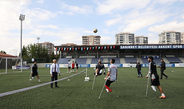 Ampute Futbol Milli Takımı dünya kupası için kamp çalışmalarını sürdürüyor