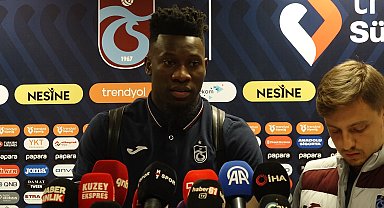 Andre Onana: Doğru istikamette ilerlediğimizi düşünüyorum