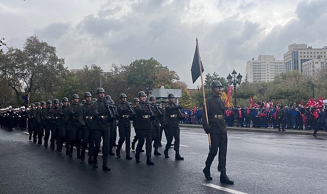 Ankara'da '29 Ekim' korteji