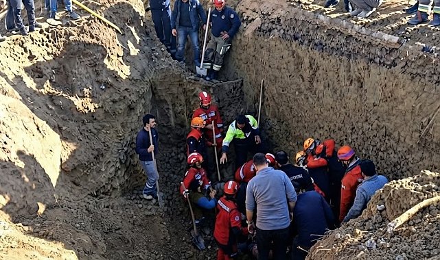 Ankara'da göçükte muhtar öldü