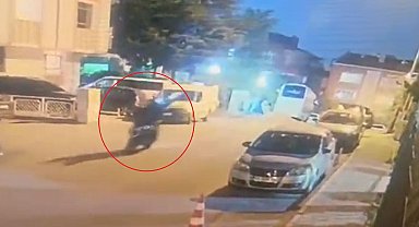 Ankara'da inşaat firmasına silahlı saldırı kamerada