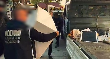 Ankara'da kaçak elektronik sigara ve tütün operasyonu: 9 gözaltı