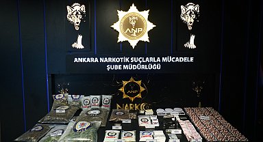 Ankara'da narkotik operasyonları: 32 tutuklama