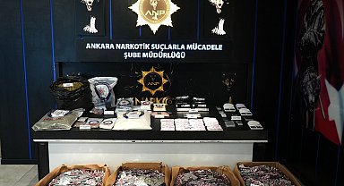 Ankara'da uyuşturucu operasyonlarında son 1 haftada 69 tutuklama