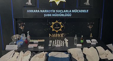 Ankara'da uyuşturucu operasyonu: 3 gözaltı