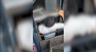 Ankara'da yolcu otobüsünün gizli bölmesinde 5 düzensiz göçmen yakalandı