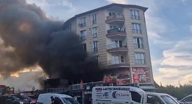 Arnavutköy'de restoranda çıkan yangın söndürüldü