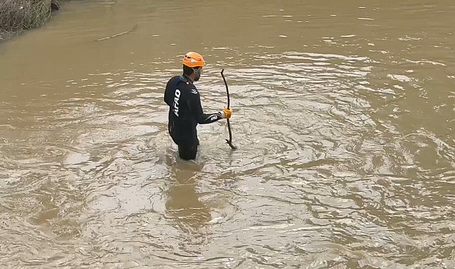 Ayazağa Deresi'nde arama çalışması sürüyor
