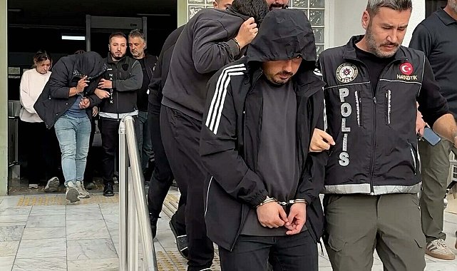 Aydın merkezli uyuşturucu operasyonunda 5 tutuklama