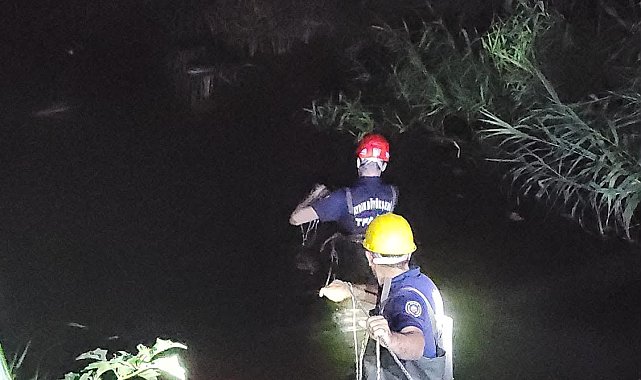 Aydın'da motosiklet su kanalına devrildi: 1 ölü, 1 yaralı