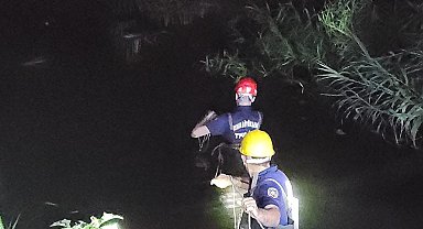 Aydın'da motosiklet su kanalına devrildi: 1 ölü, 1 yaralı