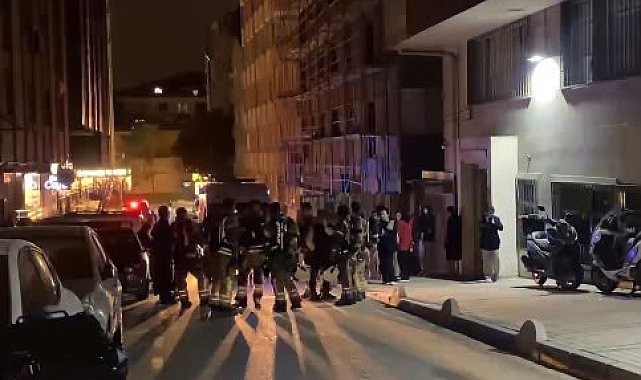 Bahçelievler'de 6 katlı otelde çıkan yangın söndürüldü