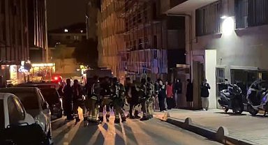 Bahçelievler'de 6 katlı otelde çıkan yangın söndürüldü