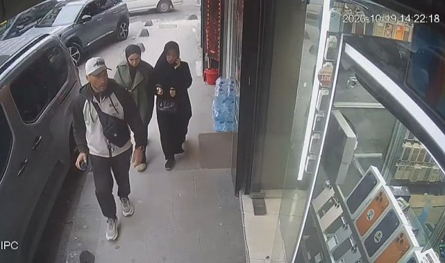 Bahçelievler'de iş yerini boş görünce geri dönüp 2 cep telefonu çaldı