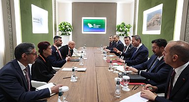 Bakan Bayraktar, Iraklı mevkidaşı Vahib ile görüştü