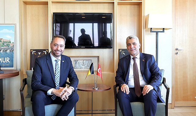 Bakan Bolat, Belçika Başbakan Yardımcısı Prevot ile görüştü
