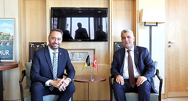 Bakan Bolat, Belçika Başbakan Yardımcısı Prevot ile görüştü