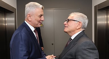 Bakan Bolat, Brüksel'de Gerassimos Thomas ile görüştü