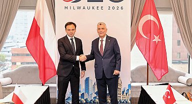 Bakan Bolat, Polonyalı mevkidaşı Domański ile bir araya geldi
